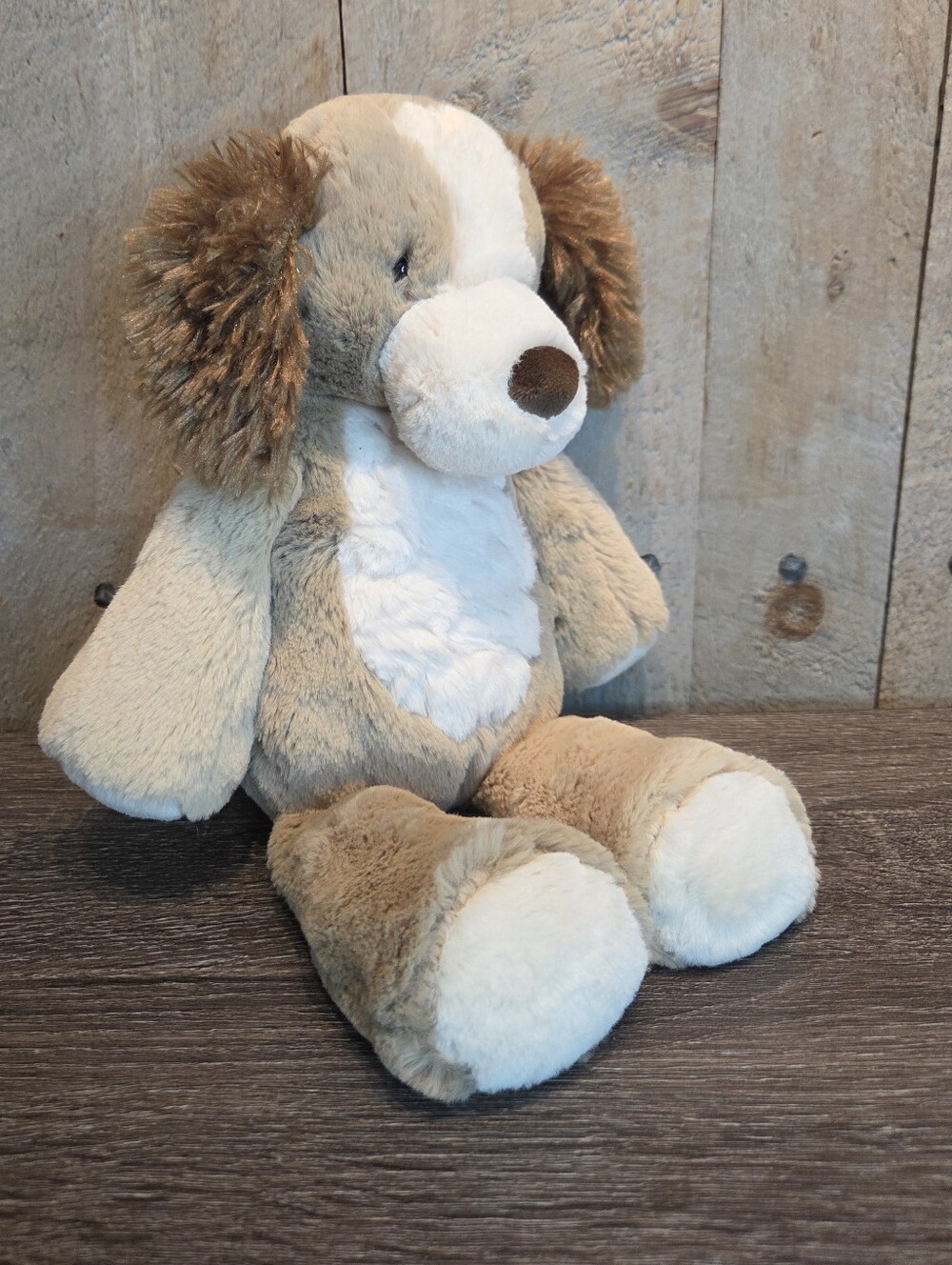 Mary Meyer, Toy Plush Marshmallow Parker Puppy Soft Lovey Stuffed Animal Dog